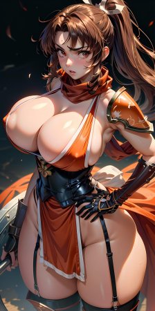 Busty anime babes with mega huge tits and round asses - 44 Pics - Page 43