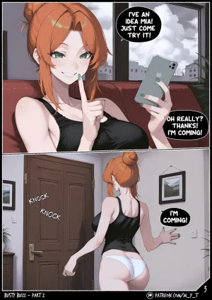 Busty Buzz - Part 2 ComicBookAI - Page 3