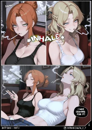Busty Buzz - Part 2 ComicBookAI - Page 6