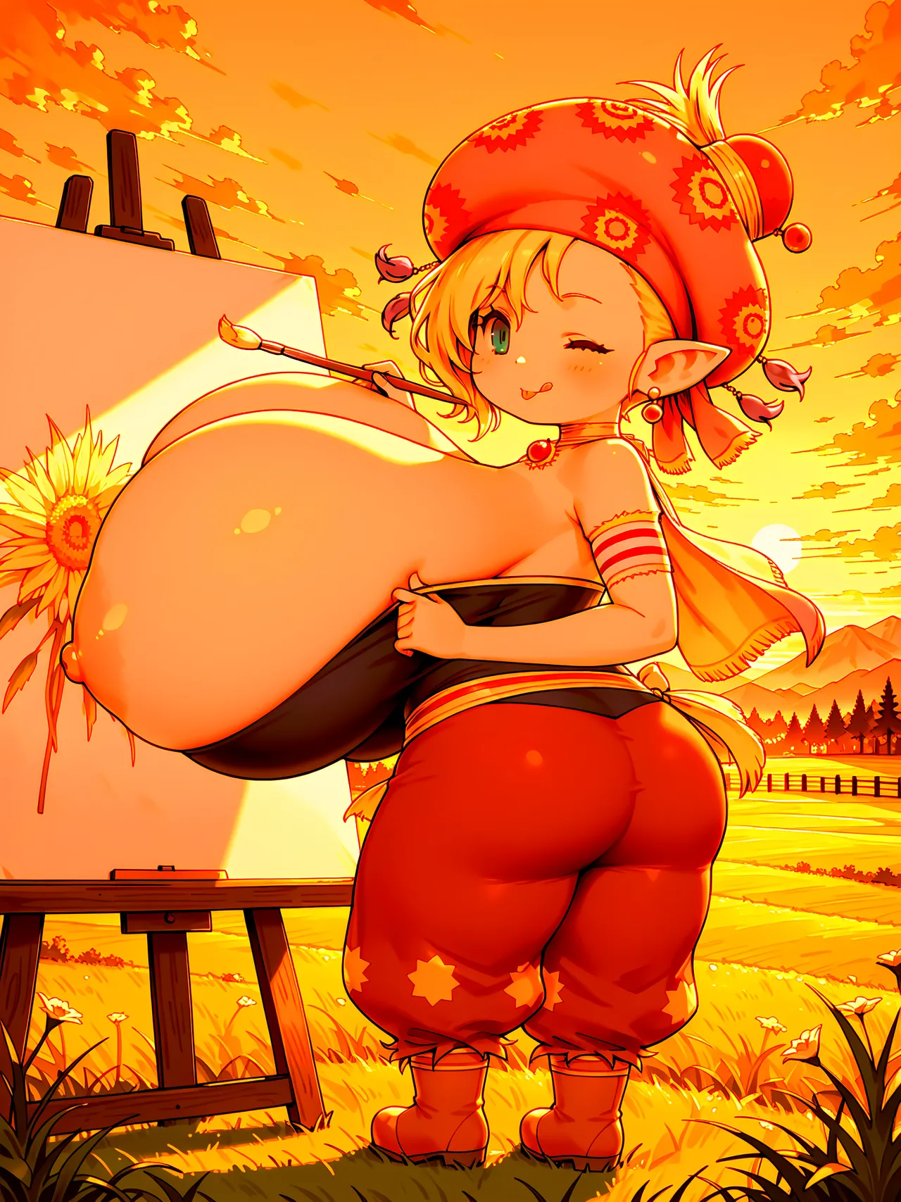 Busty Lalafell World - Image 551