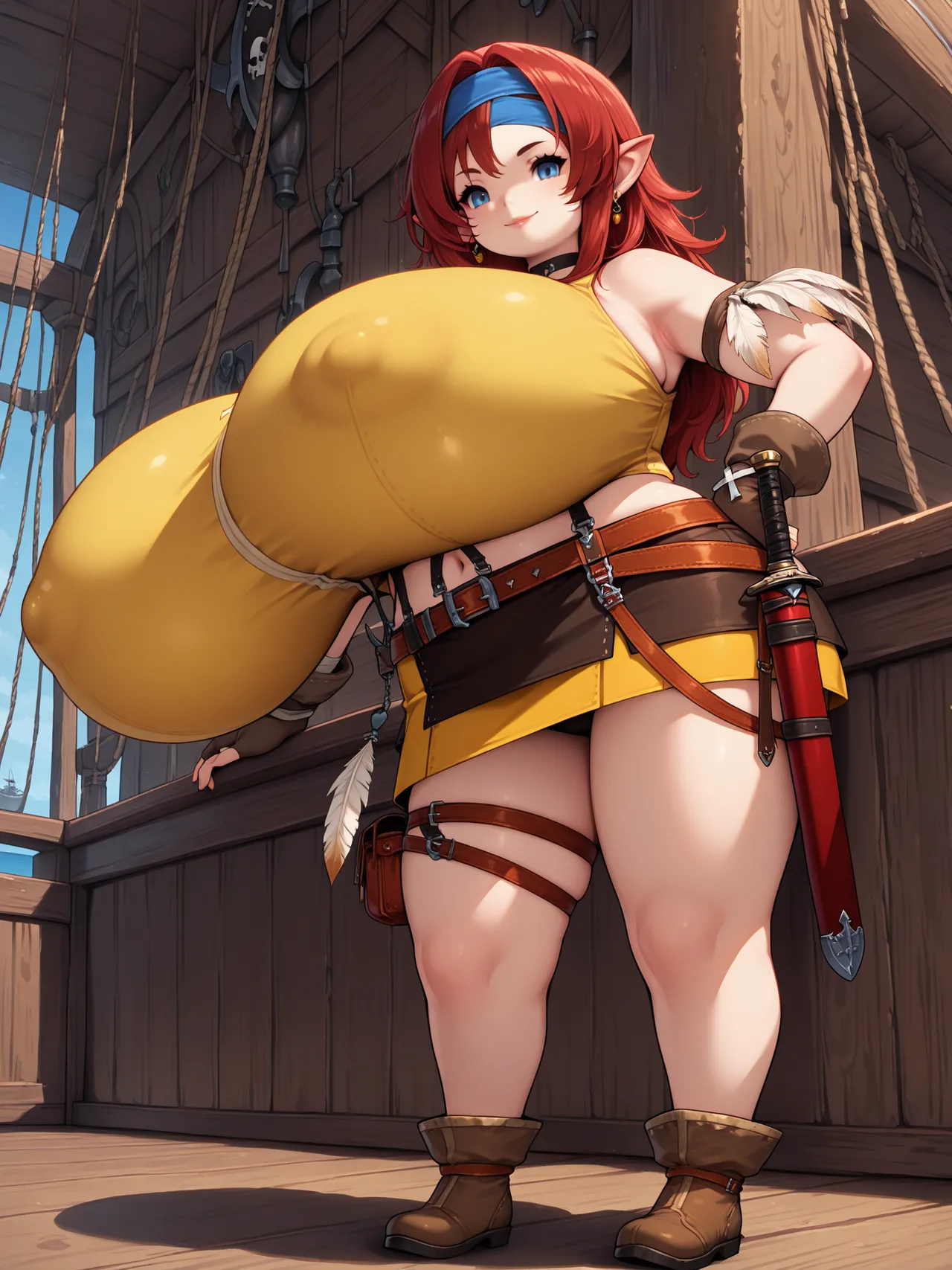 Busty Lalafell World - Image 620