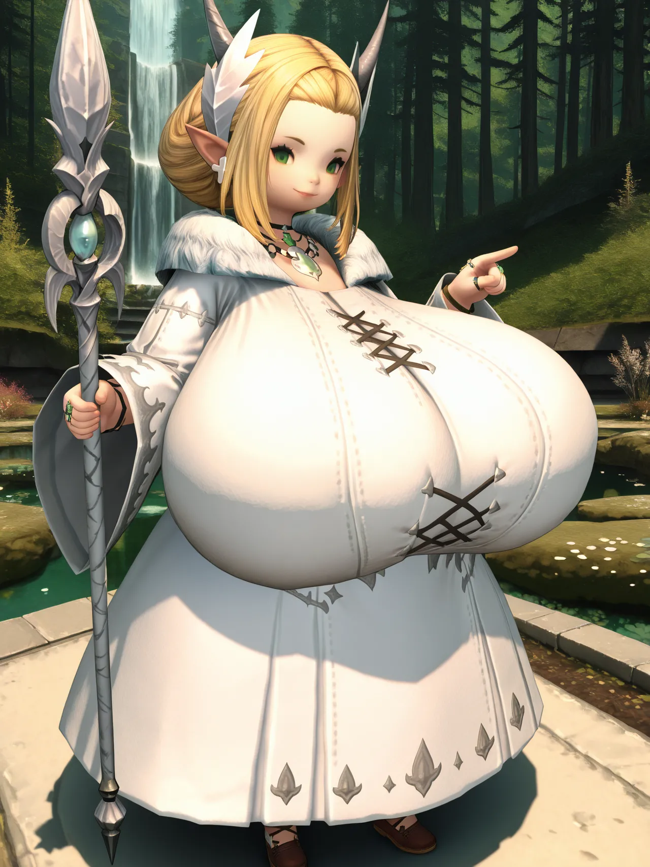 Busty Lalafell World - Image 766