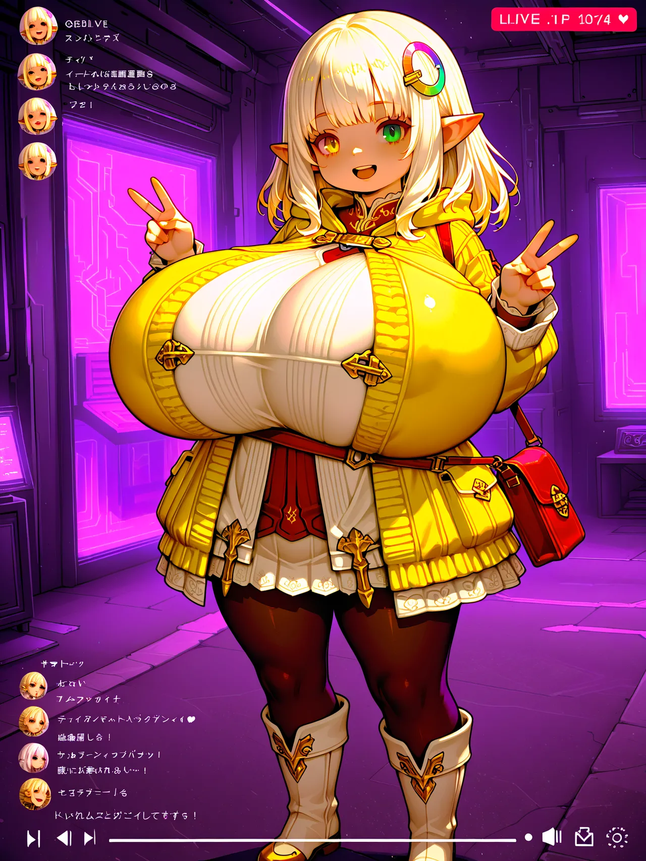 Busty Lalafell World - Image 877