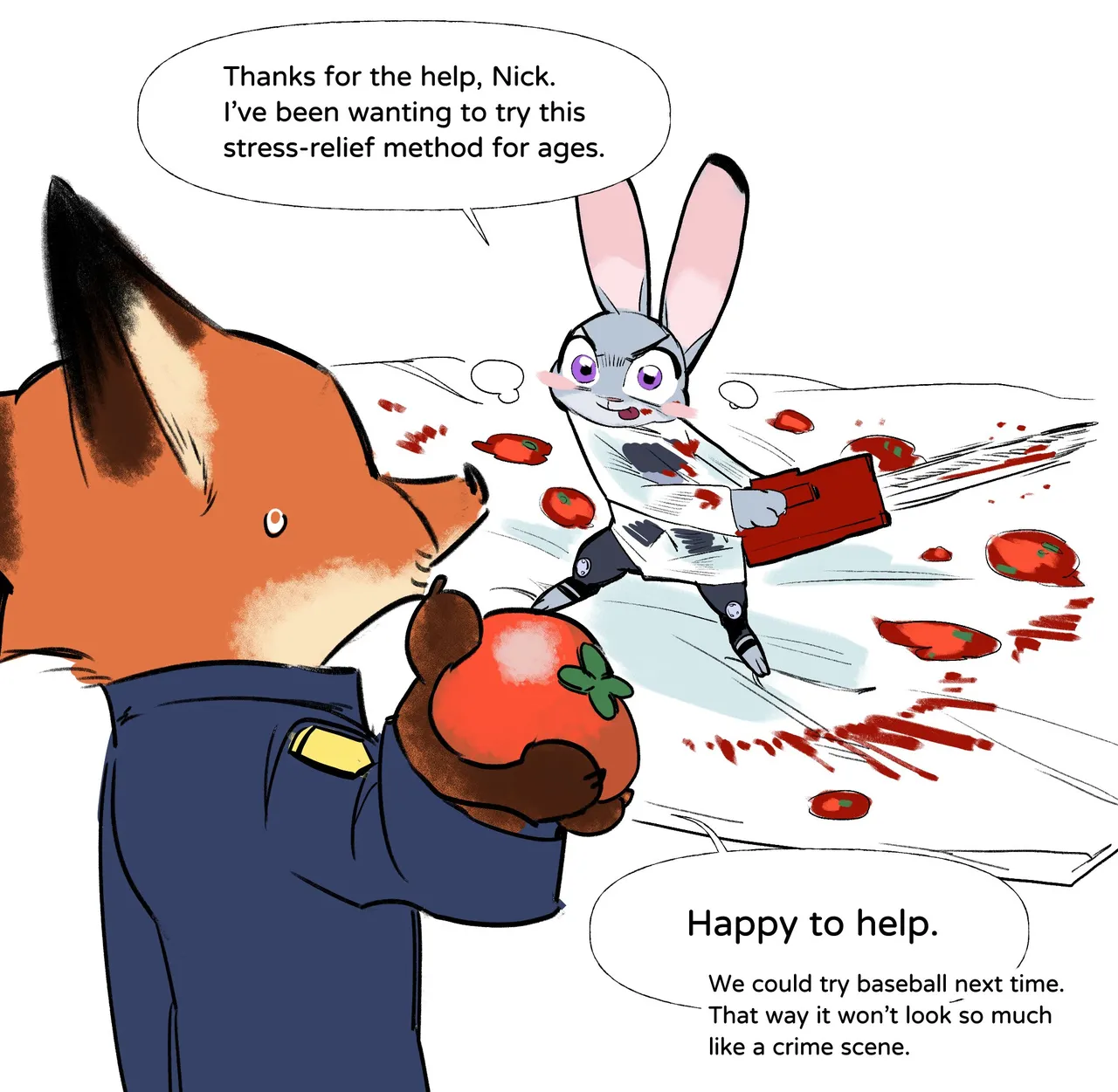 Butterfish8199 NIck Judy Zotopia - Image 35