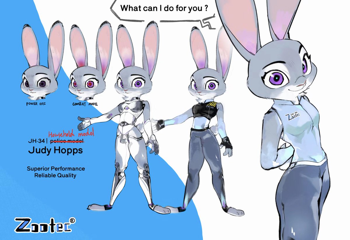 Butterfish8199 NIck Judy Zotopia - Image 39