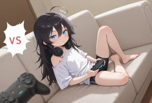 欲しいものと罰ゲームを賭けてゲーム勝負 by SIA - Page 4