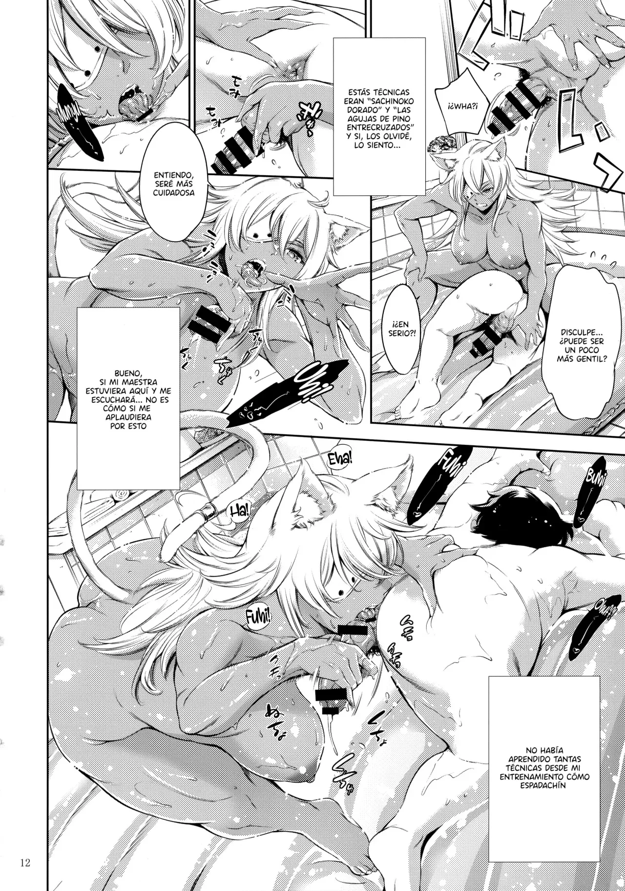C100 TunaFiction Tuna Empire Chichi Neko-sama ni Gyouretsu no Dekiru SoaplandUn Paraíso Jabonoso Para Cogerse A Una Gatita Mushoku Tensei Isekai Ittara Honki Dasu Spanish Blacklabel Scan - Image 12