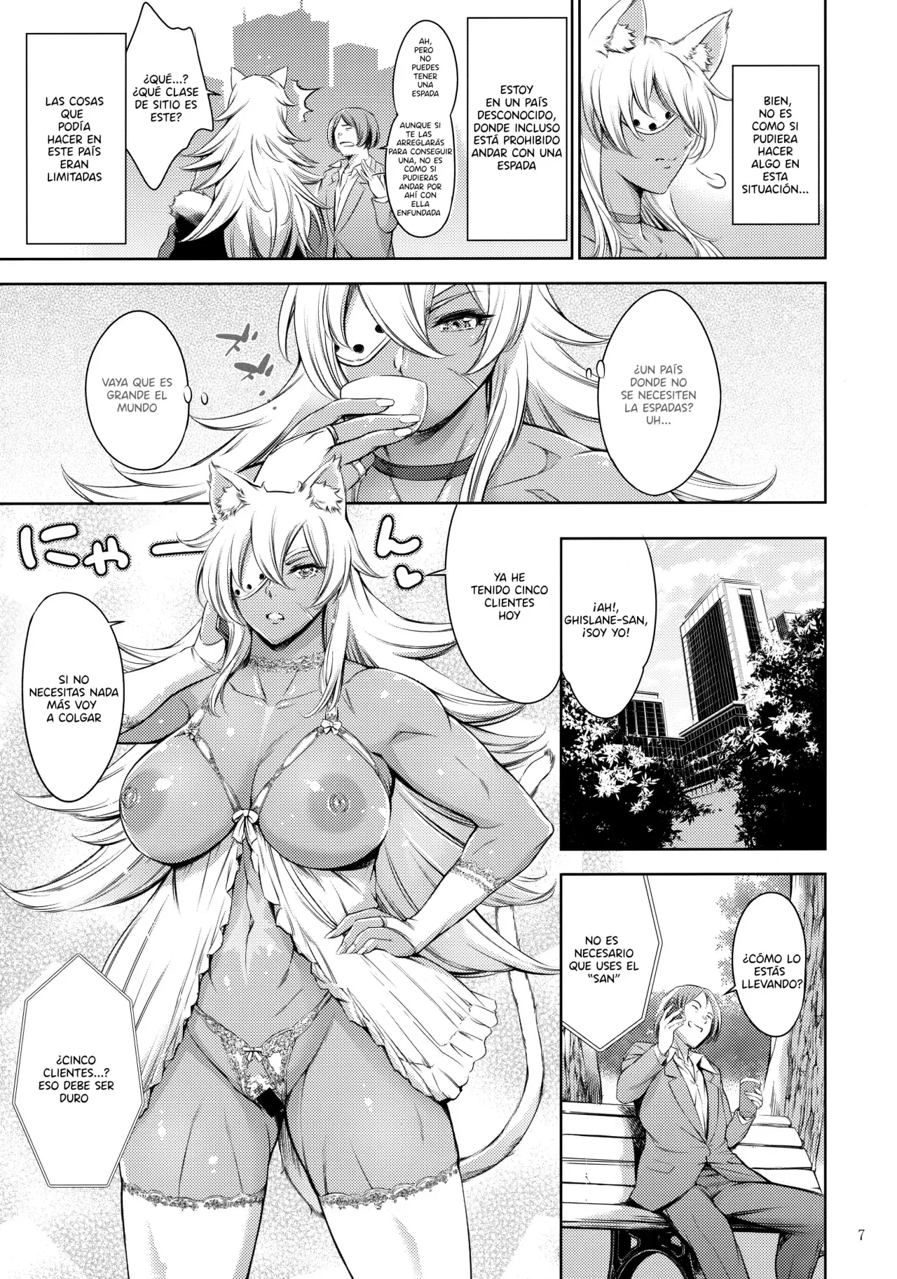 C100 TunaFiction Tuna Empire Chichi Neko-sama ni Gyouretsu no Dekiru SoaplandUn Paraíso Jabonoso Para Cogerse A Una Gatita Mushoku Tensei Isekai Ittara Honki Dasu Spanish Blacklabel Scan - Image 7