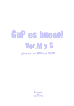 C103 Kamogawaya Kamogawa Tanuki GuP is Good ver. MSGuP es Bueno Ver. M y S Girls und Panzer Spanish Blacklabel Scan - Page 35