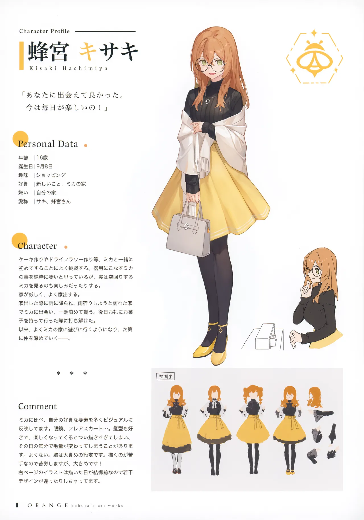 C103 こぶたやま kobuta ORANGE - Image 4