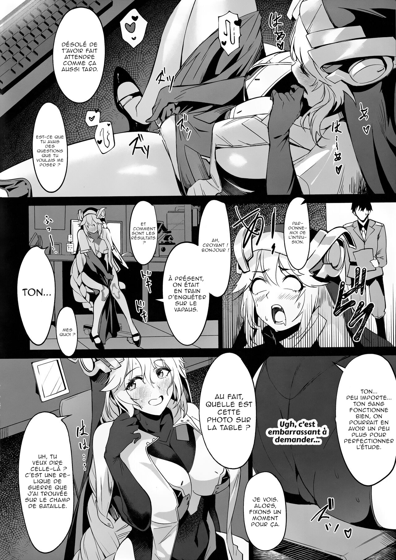 C103 Noir Complex NR Shikikan to Mendansuru Goddess of VictoryNIKKE French Northface - Image 3