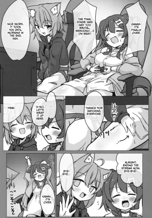 C104 Yokaranu Yakara Yokara Inu x Neko Nekomata Okayu, Inugami Korone English CulturedCommissions - Page 5