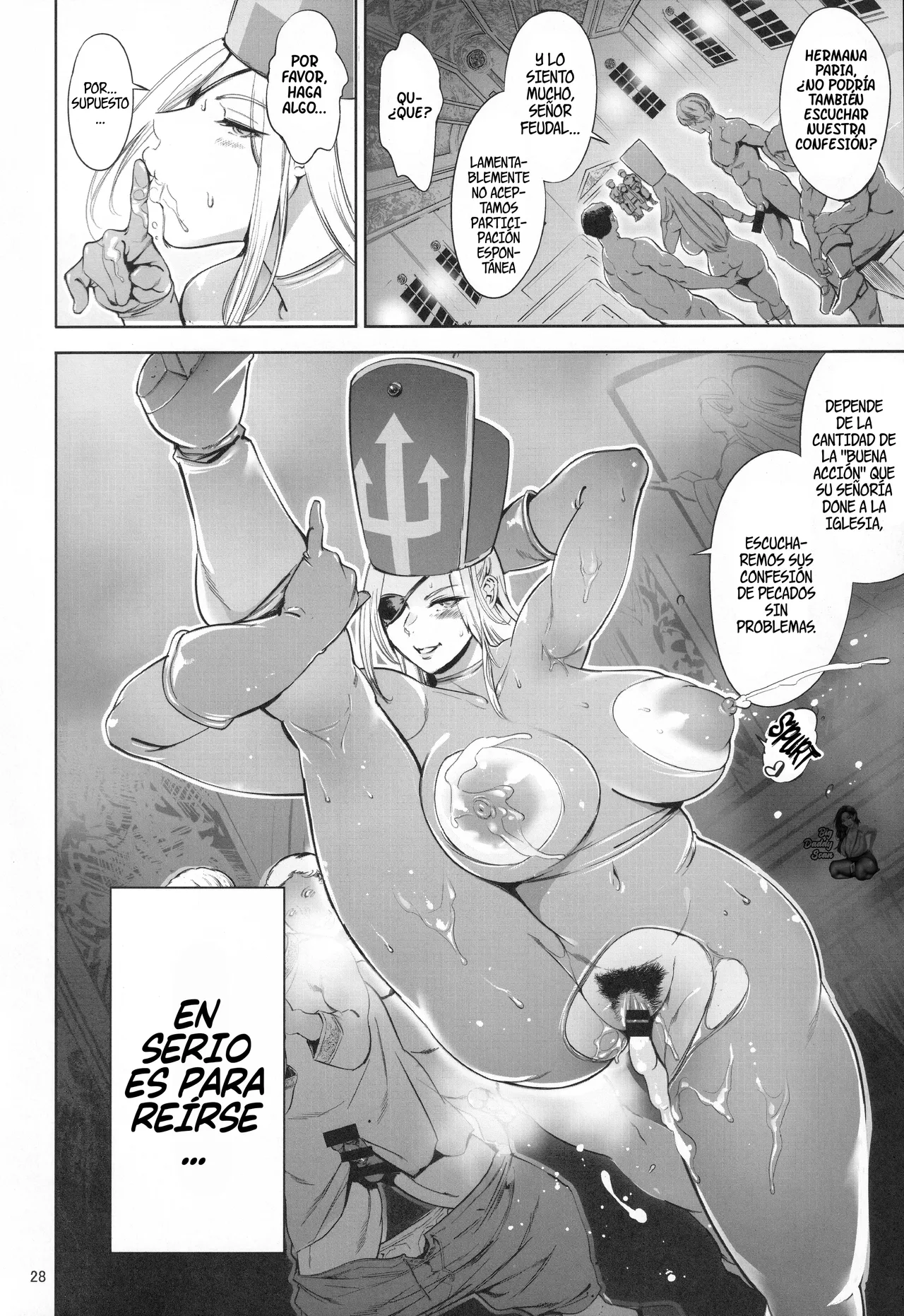 C106 MaguroFiction Tuna Empire Haiboku Onna Senshi to Yareru Sabaku no Kuni no TougijouDerrota El Establecimiento Nocturno En Un País Desértico Donde Se Puede Follar A Una Guerrera Activa Dragon Quest III Spanish BigDaddy Scan - Image 27