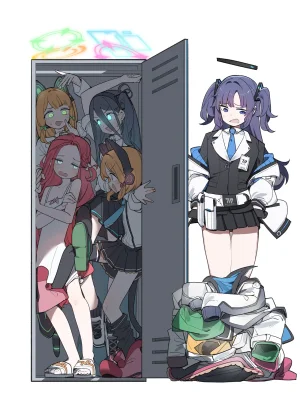 C107 サ一クルジンギスカン野郞 羊野郎はるはる先生マロ4カ ゲーム開発部の青春ログ 游戏开发部的青春记录 Blue Archive Chinese 碧蓝档案同人组 - Page 53