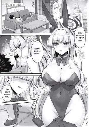 C107 Closet Kanopan Muteki no Bunny wa Kunren Chuu 무적의 바니는 훈련중 Blue Archive Korean - Page 2