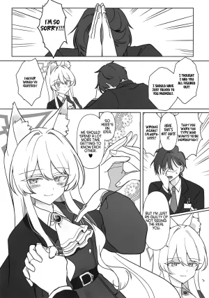 C107 Kyawalog Itokawa My Dearest Idol Saiai no Idol Blue Archive English Tea Party Scans - Page 24