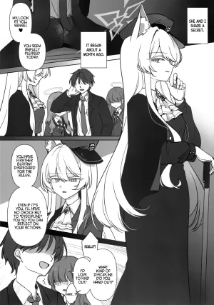 C107 Kyawalog Itokawa My Dearest Idol Saiai no Idol Blue Archive English Tea Party Scans - Page 3
