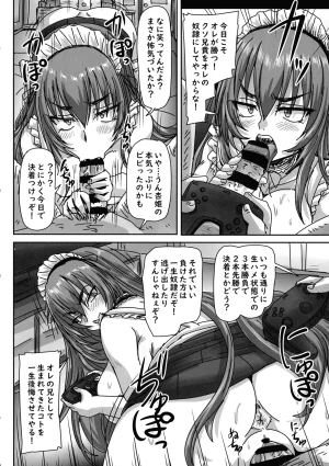 C107 Nozarashi Nozarashi Satoru Baka Ani to no Shoubu ni Make Makuru Senhime-sama ga Etchi Kawaii - Page 16