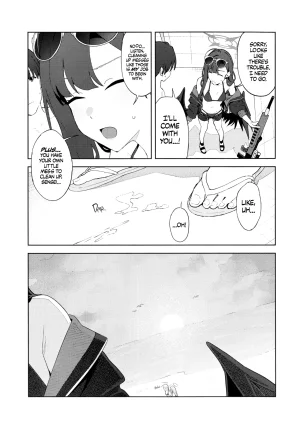 C107 Titano-makhia Mikaduchi Summer Night Retreat Blue Archive English Getter Senseis - Page 10