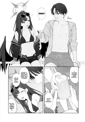 C107 Titano-makhia Mikaduchi Summer Night Retreat Blue Archive English Getter Senseis - Page 12