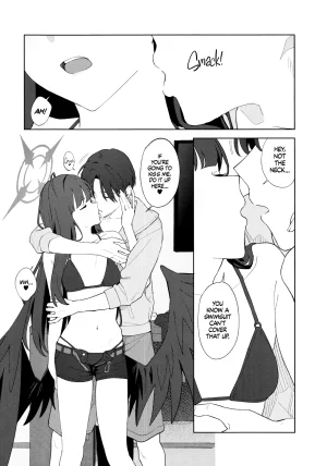 C107 Titano-makhia Mikaduchi Summer Night Retreat Blue Archive English Getter Senseis - Page 17