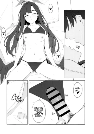 C107 Titano-makhia Mikaduchi Summer Night Retreat Blue Archive English Getter Senseis - Page 25