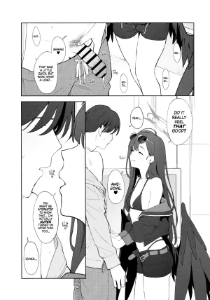 C107 Titano-makhia Mikaduchi Summer Night Retreat Blue Archive English Getter Senseis - Page 8