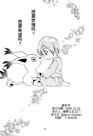 C57 Bikkuri Gyouten Various LITTLE LADY Digimon Adventure Chinese TSHH - Page 25