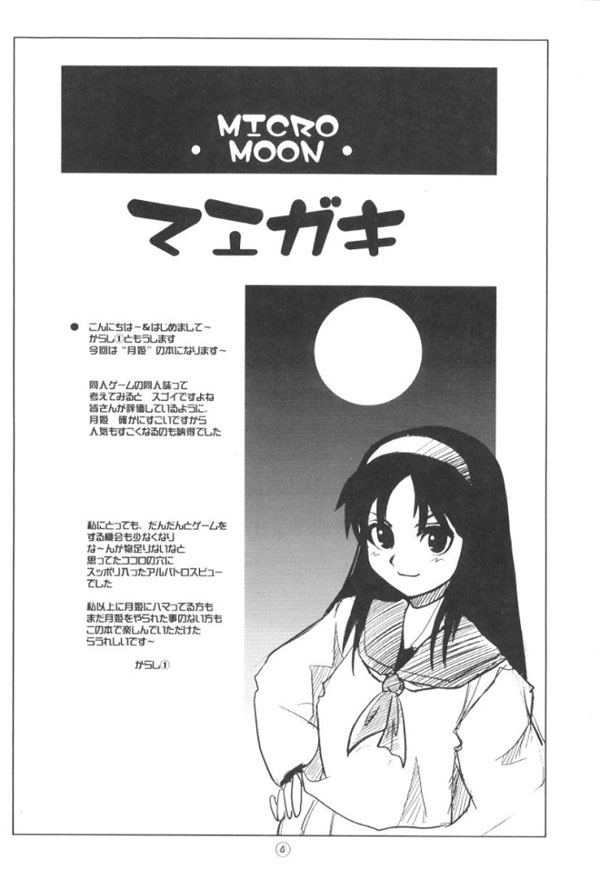 C61 UchiLA KuroC1 MICRO MOON Tsukihime korean - Image 3