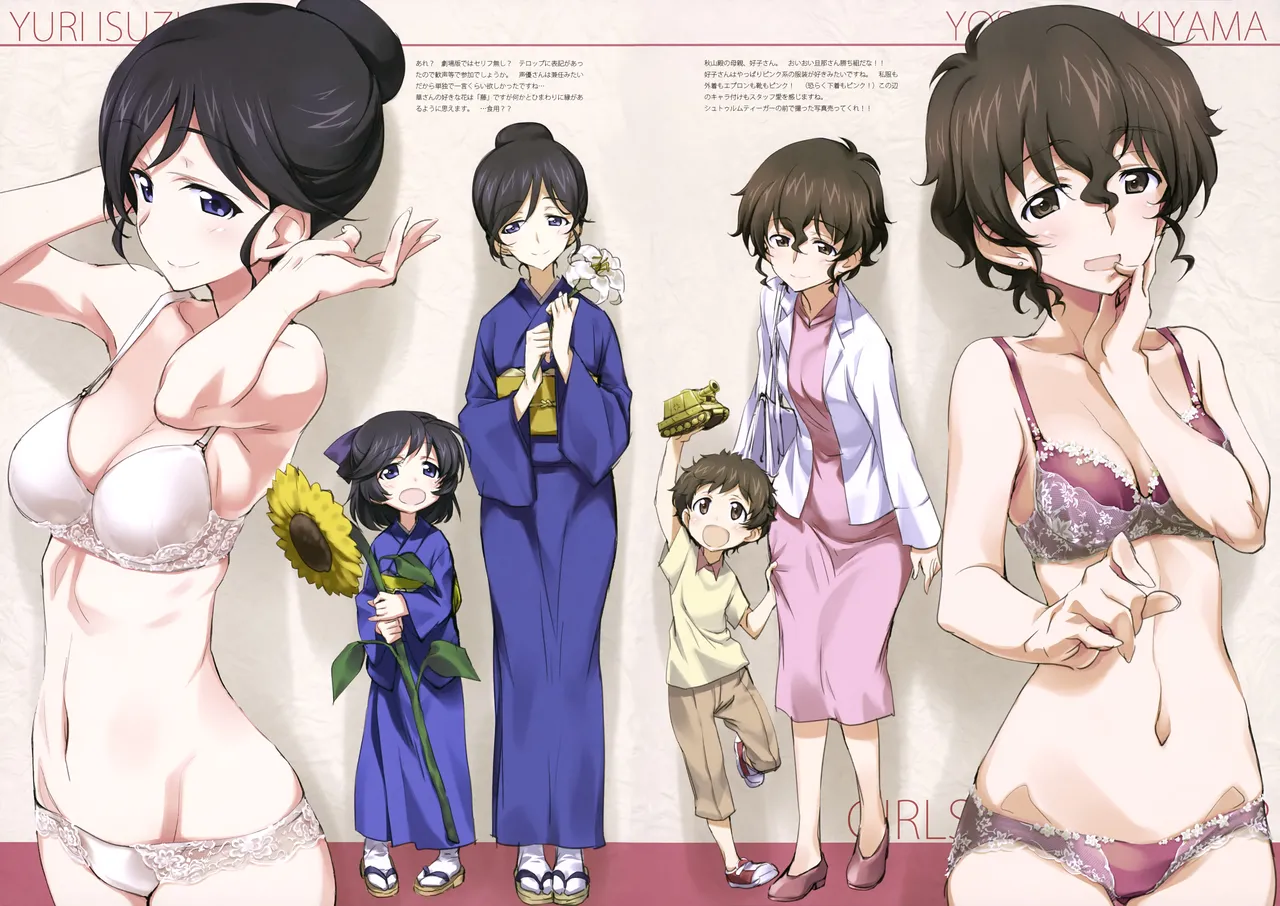 C89 Kinako no Yama Kurashima Tomoyasu Iroiro na Nanika. GuP Girls und Panzer with nude filter - Image 46