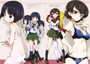 C89 Kinako no Yama Kurashima Tomoyasu Iroiro na Nanika. GuP Girls und Panzer with nude filter - Page 22