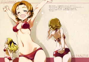 C89 Kinako no Yama Kurashima Tomoyasu Iroiro na Nanika. GuP Girls und Panzer with nude filter - Page 34