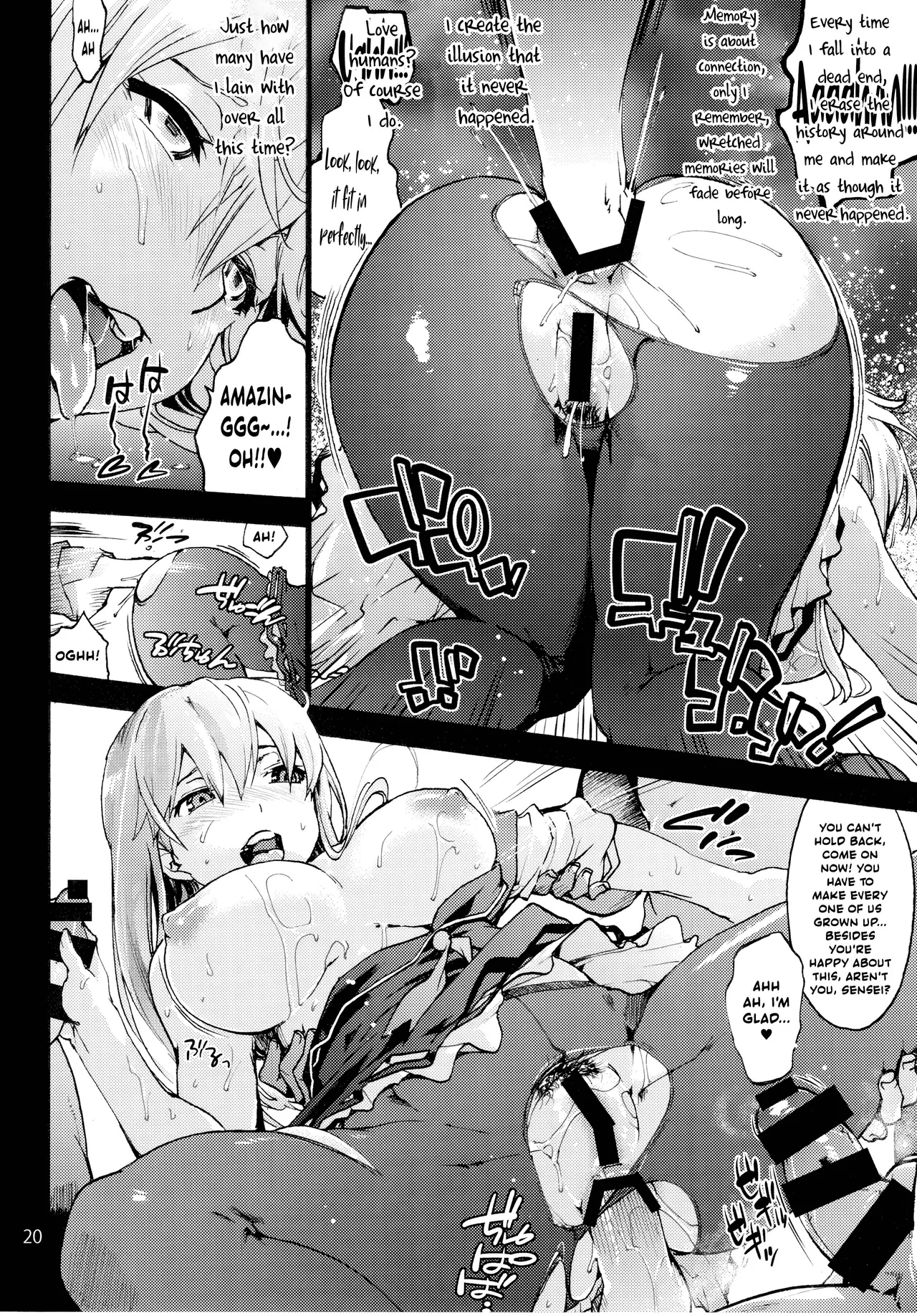 C93 Onsoku Ubaguruma Uba Yoshiyuki Sensei no Houkago Kurorekishi Touhou Project English Your Deer Friends Black - Image 21