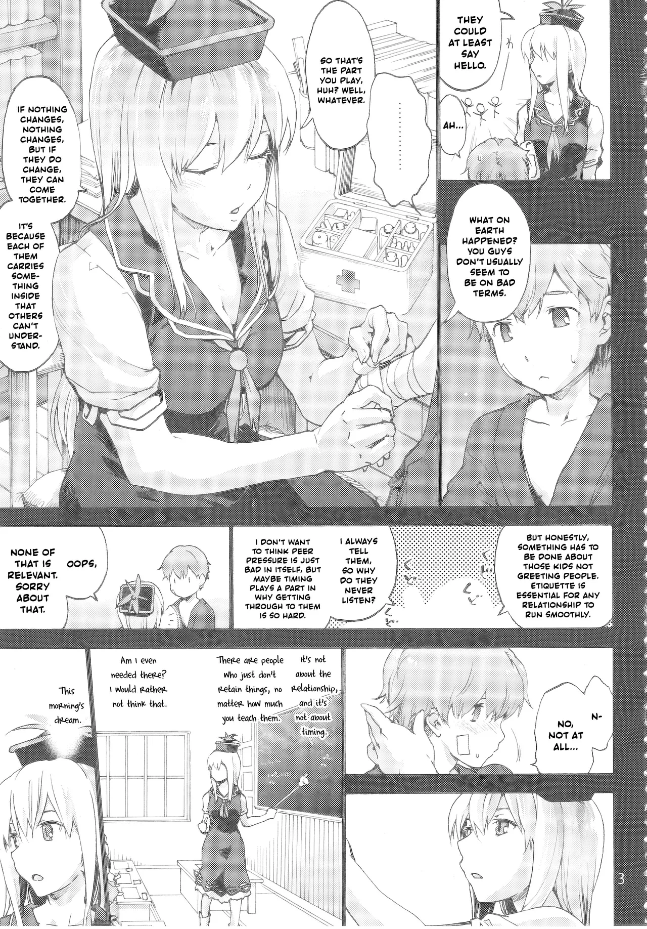 C93 Onsoku Ubaguruma Uba Yoshiyuki Sensei no Houkago Kurorekishi Touhou Project English Your Deer Friends Black - Image 4