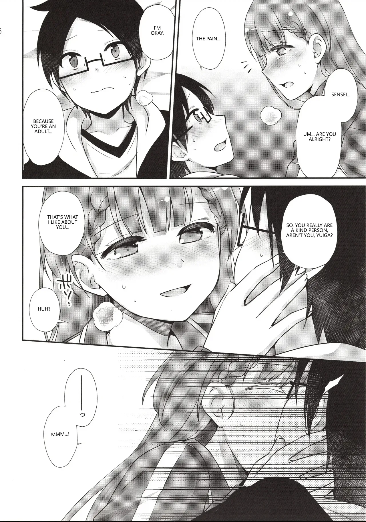 C96 ETC x ETC Aiyoshi Hazuki Ikenai Mafuyu Sensei Bokutachi wa Benkyou ga Dekinai VGT13 English - Image 15