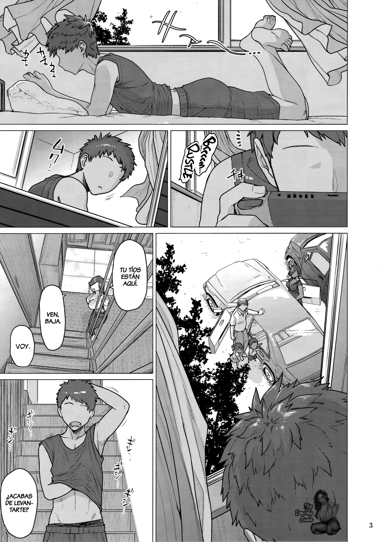 C96 Hayo-Cinema Etuzan Jakusui Tonde Hi ni IruUna Polilla A La Flama Spanish BigDaddy Scan - Image 2