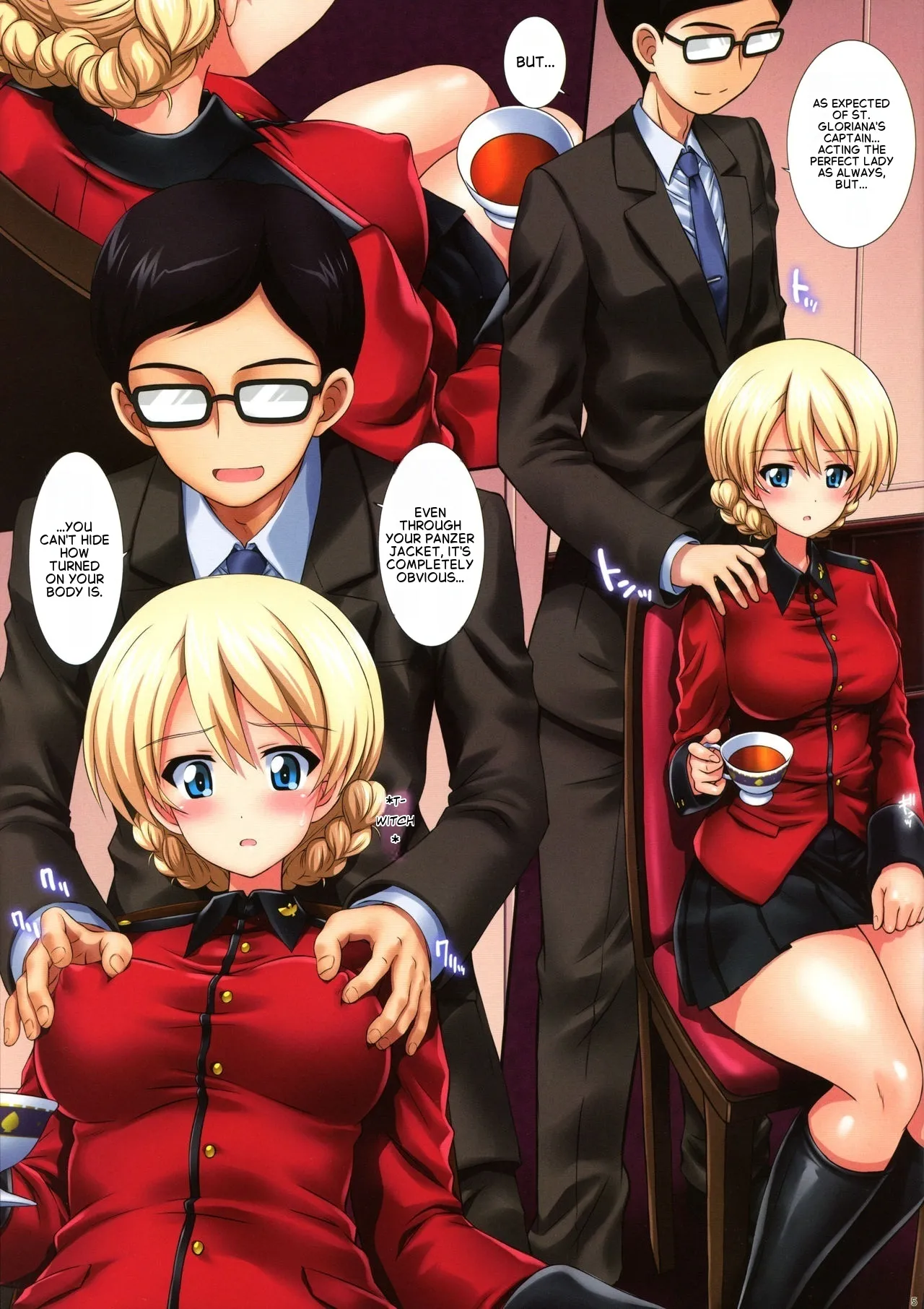 C97 Kamogawaya Kamogawa Tanuki Gochuumon wa Koucha desu ka 3 - Is the order a cup of tea 3 Girls und Panzer English - Image 5