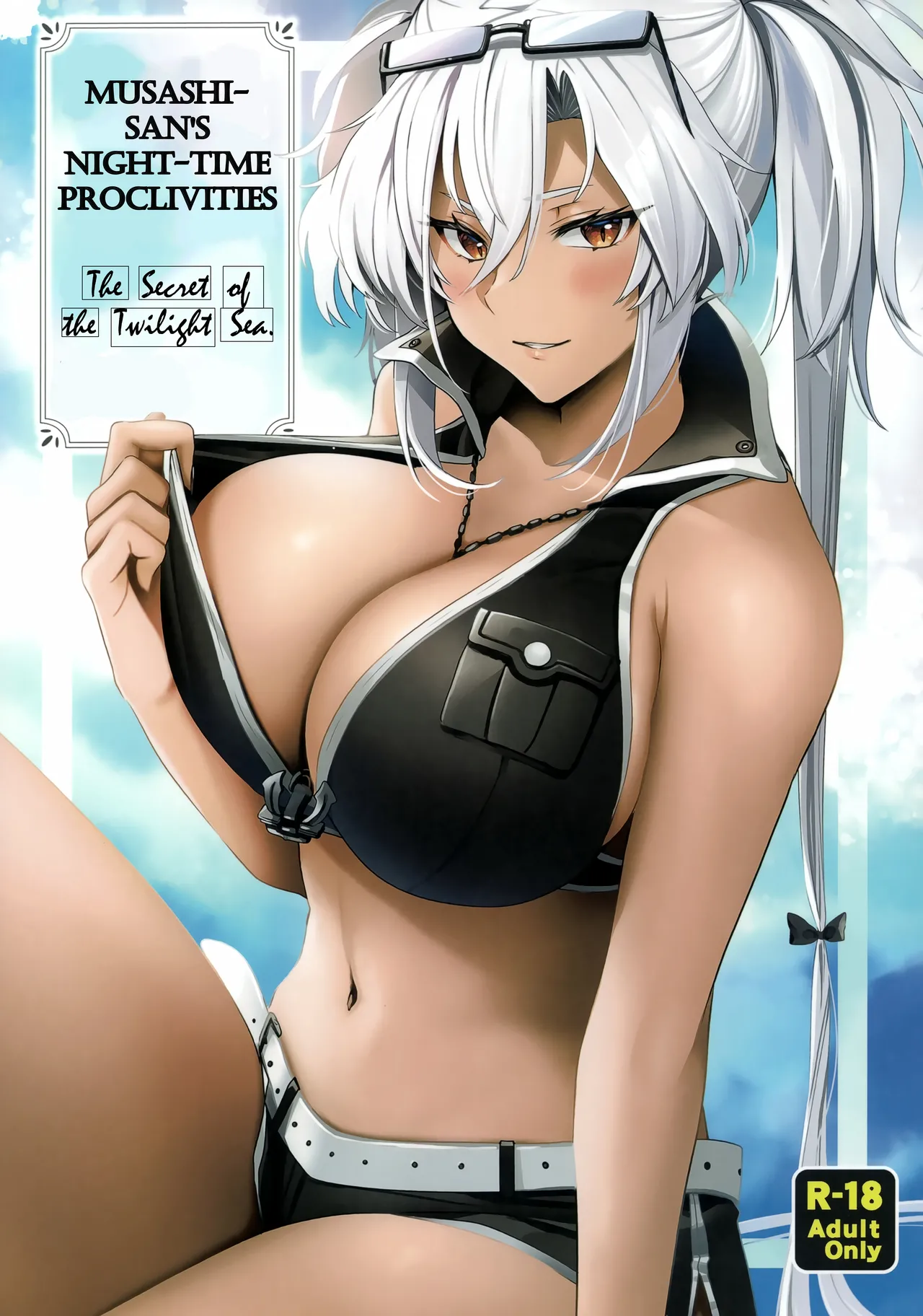 C99 Marosaan Yunamaro Musashi-san no Yoru Jijou Yoi no Umi to Himegoto-hen Musashi-sans Night Time Proclivities The Secret of The Twilight Sea Kantai Collection -KanColle-English CT Scans - Image 1