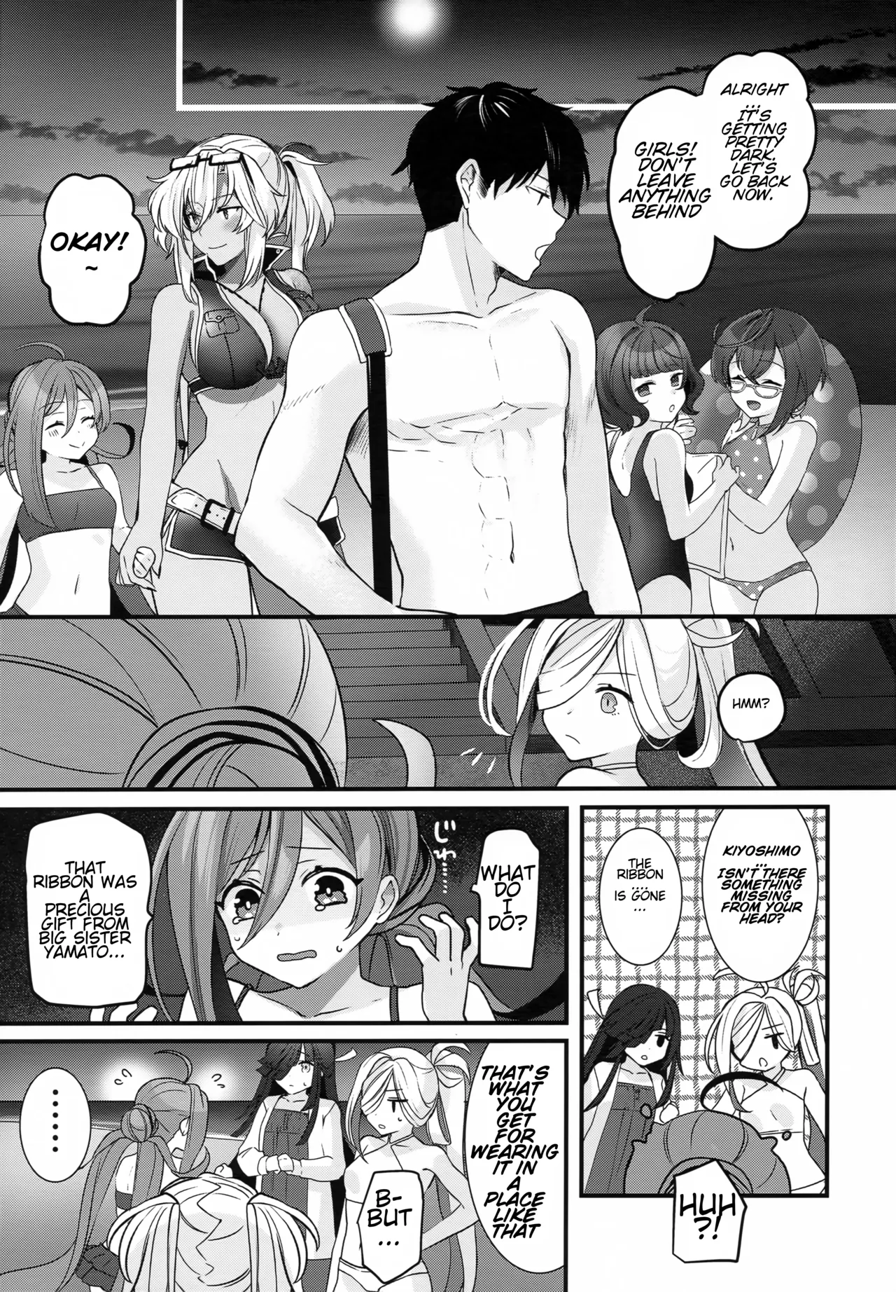 C99 Marosaan Yunamaro Musashi-san no Yoru Jijou Yoi no Umi to Himegoto-hen Musashi-sans Night Time Proclivities The Secret of The Twilight Sea Kantai Collection -KanColle-English CT Scans - Image 12