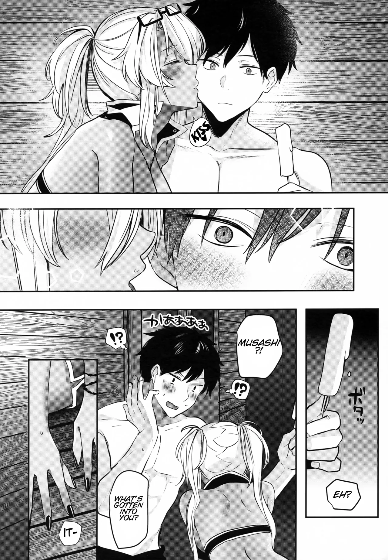 C99 Marosaan Yunamaro Musashi-san no Yoru Jijou Yoi no Umi to Himegoto-hen Musashi-sans Night Time Proclivities The Secret of The Twilight Sea Kantai Collection -KanColle-English CT Scans - Image 19