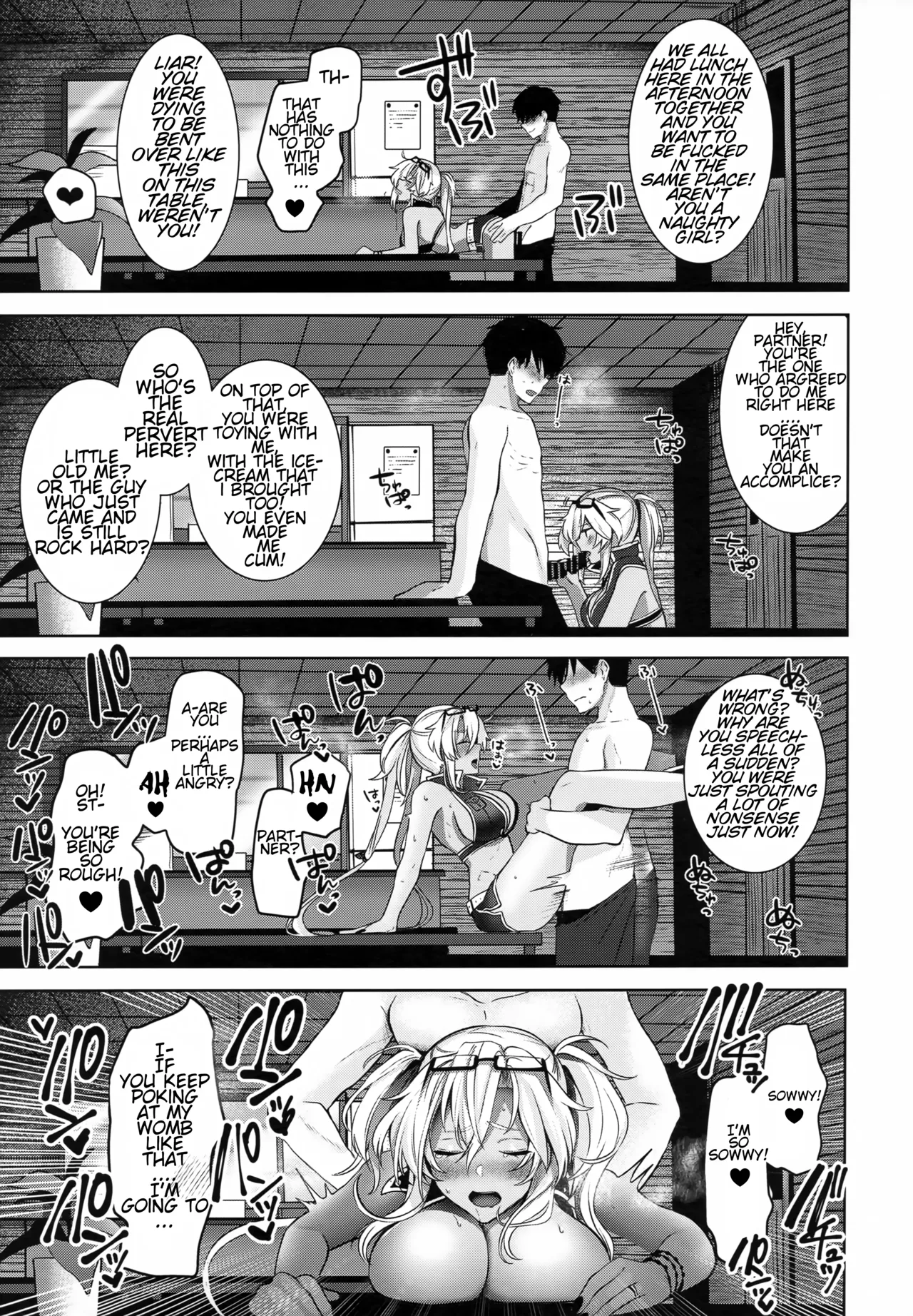 C99 Marosaan Yunamaro Musashi-san no Yoru Jijou Yoi no Umi to Himegoto-hen Musashi-sans Night Time Proclivities The Secret of The Twilight Sea Kantai Collection -KanColle-English CT Scans - Image 38