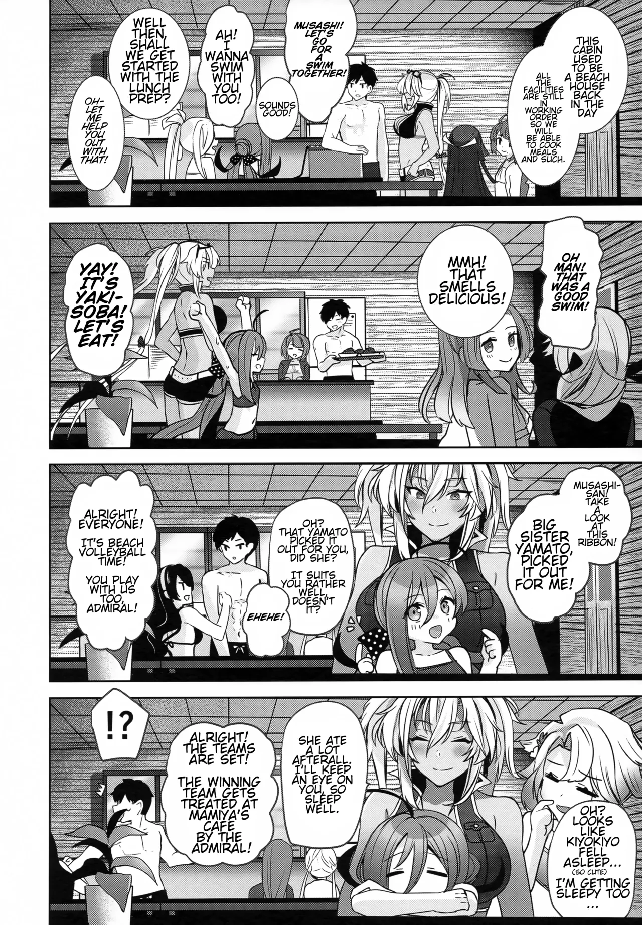 C99 Marosaan Yunamaro Musashi-san no Yoru Jijou Yoi no Umi to Himegoto-hen Musashi-sans Night Time Proclivities The Secret of The Twilight Sea Kantai Collection -KanColle-English CT Scans - Image 9