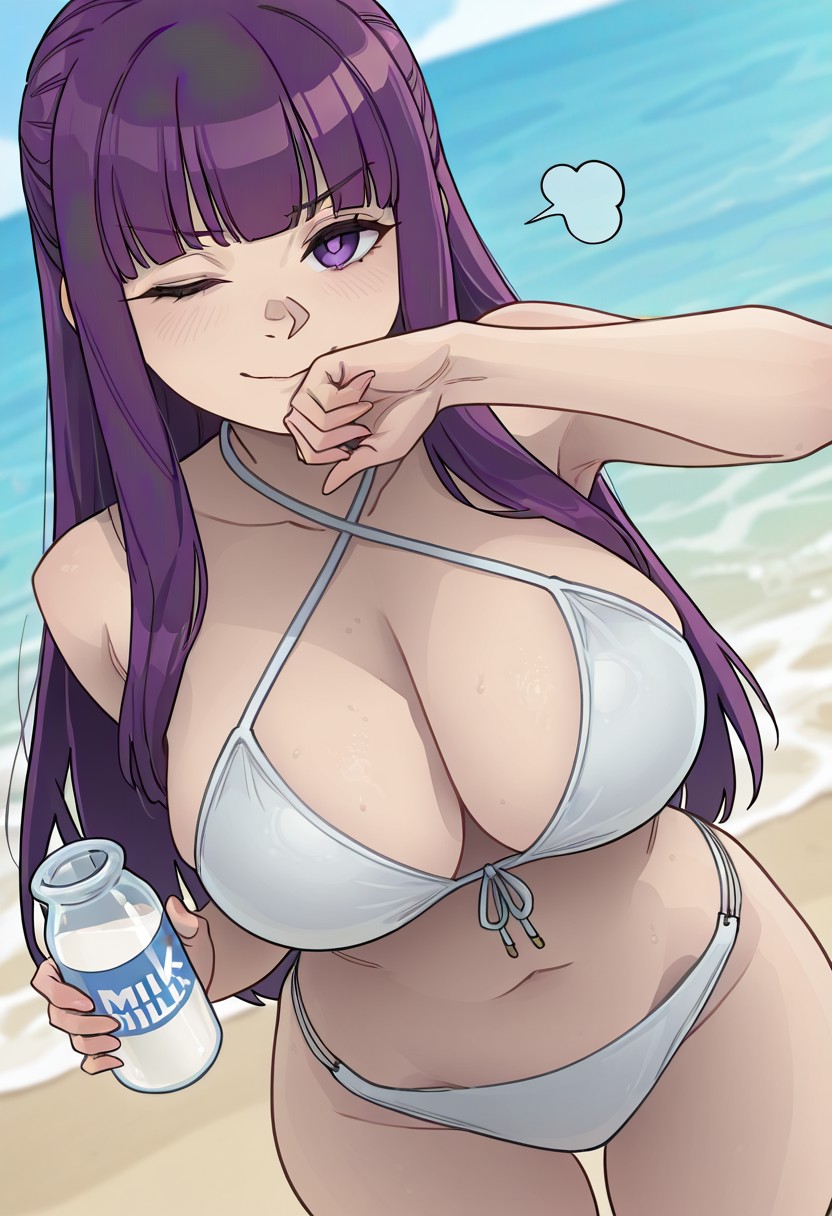 Cale5JubilifeWhite Bikini, Sweats Sheeny - Fern - Image 4