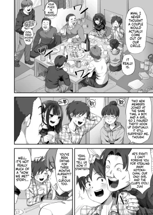 Can Do Now Minarai Zouhyou OtaCir no Nukegake Couple no Kanojo o Nomikai de Suikan - Page 3