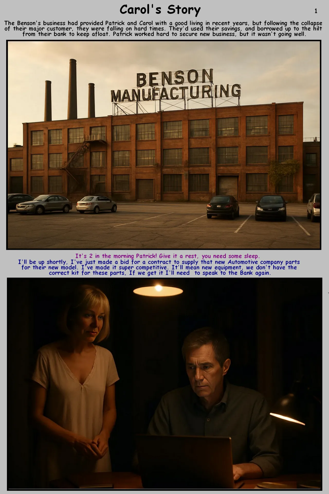 Carols Story ongoing - Image 1