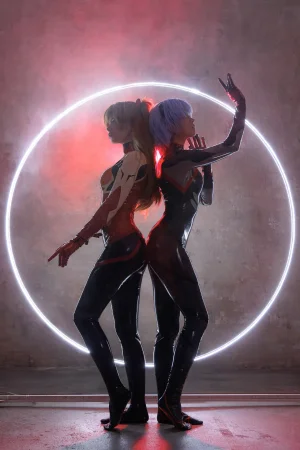 Caterpillarcos Asuka and Rei Plugsuits Thumbnail