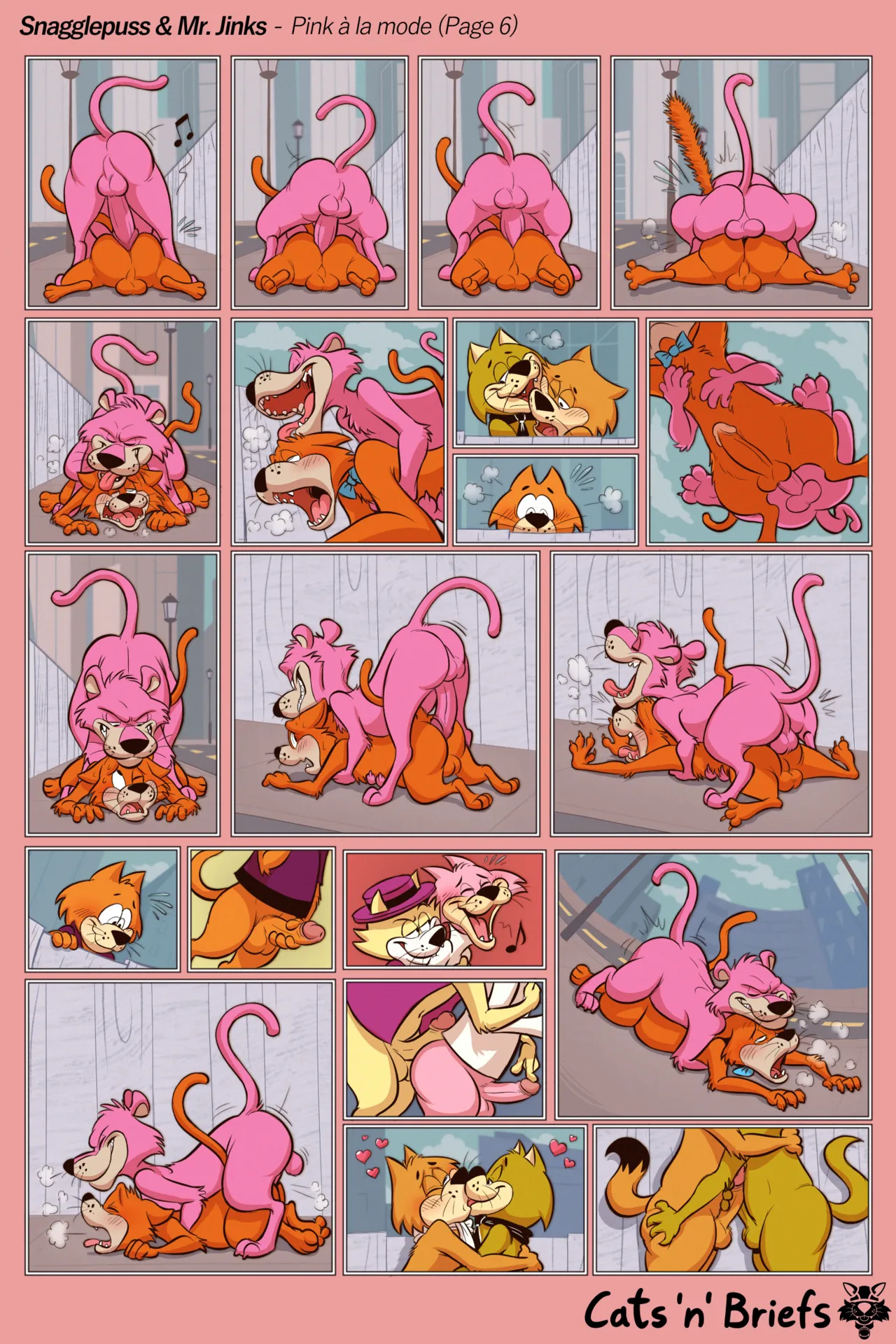 CatsnBriefs Snagglepuss And Mr. Jinks - Pink Á La Mode Ongoing - Image 6