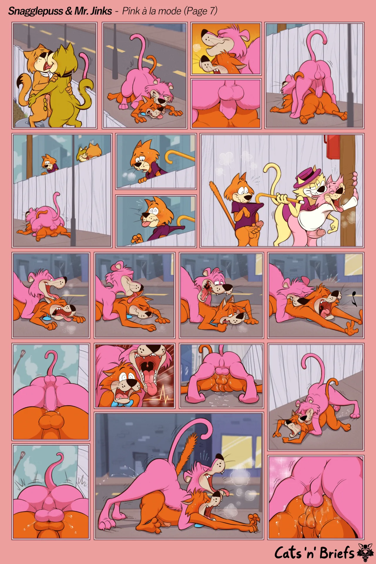 CatsnBriefs Snagglepuss And Mr. Jinks - Pink Á La Mode Ongoing - Image 7