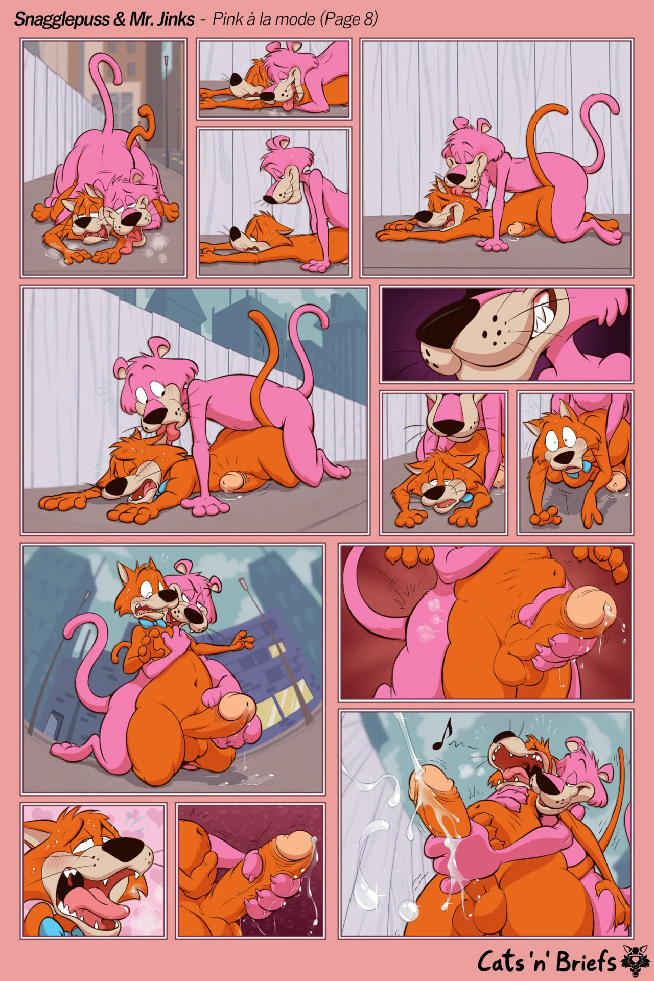 CatsnBriefs Snagglepuss And Mr. Jinks - Pink Á La Mode Ongoing - Image 8