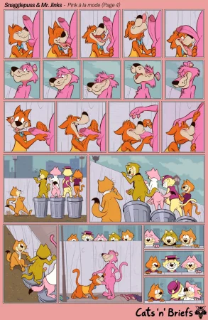 CatsnBriefs Snagglepuss And Mr. Jinks - Pink Á La Mode Ongoing - Page 4